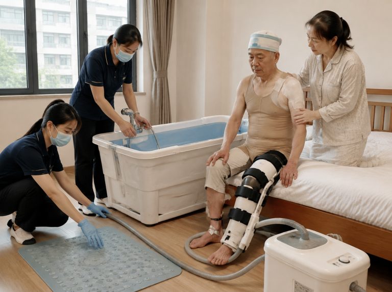 东海县术后康复居家助浴服务